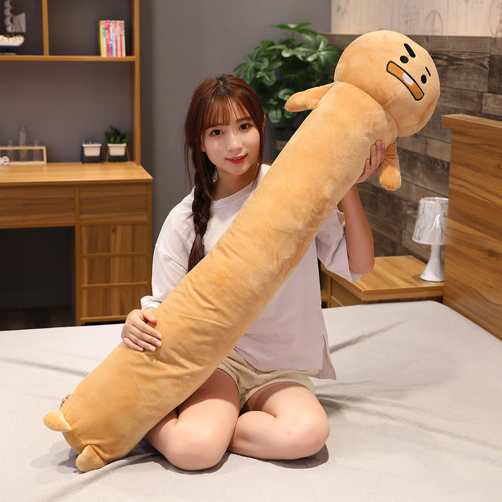 Long Hug Pillow Coat Zipper Removable Plush Toy