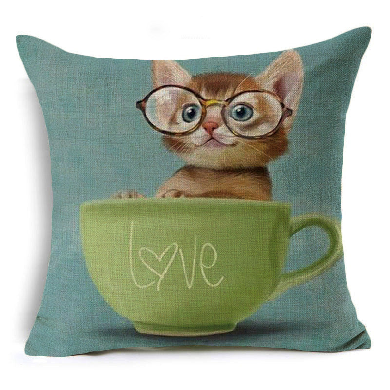 Cartoon Unique Pillow Waist-Mprotected Sleeve