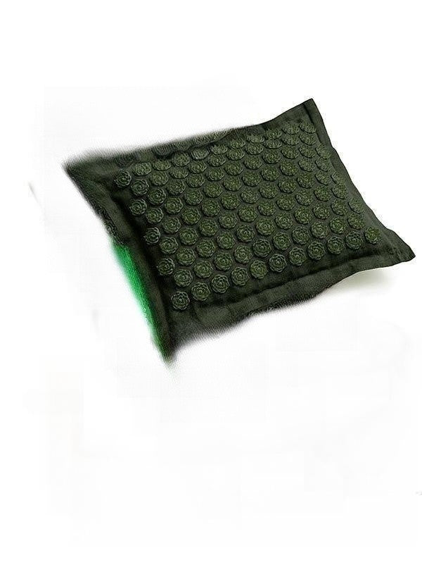 Organic Linen Lotus Needle Punched Cushion, Cushion Plus Pillow