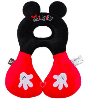 Baby Safety U-shaped Car Seat Pillow With Protective Cover