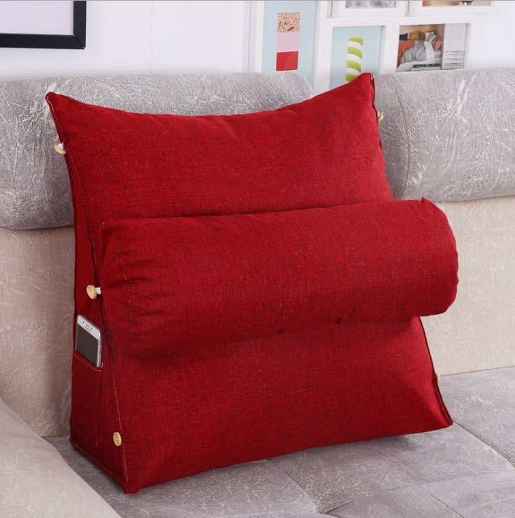 Bedside triangle cushion
