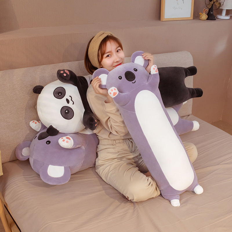 Plush long pillow