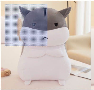 Doll warms your hands and pillows to intervene