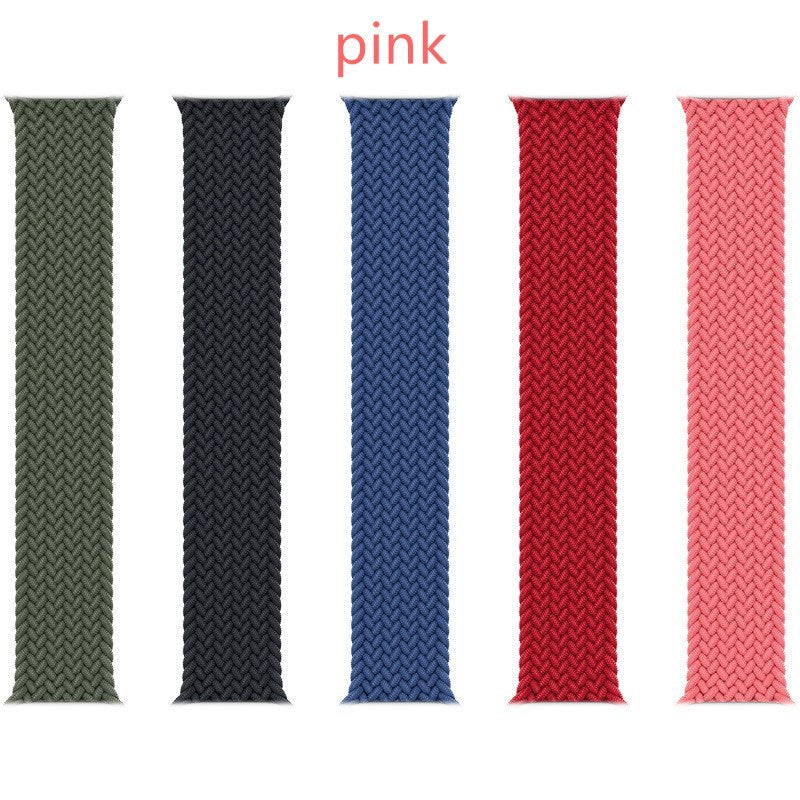 Braided nylon strap