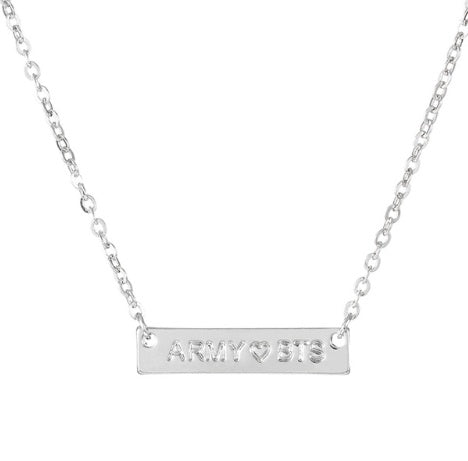 Gold Necklace Silver Bracelet Korean Fashion Women Girls Pendant Jewelry