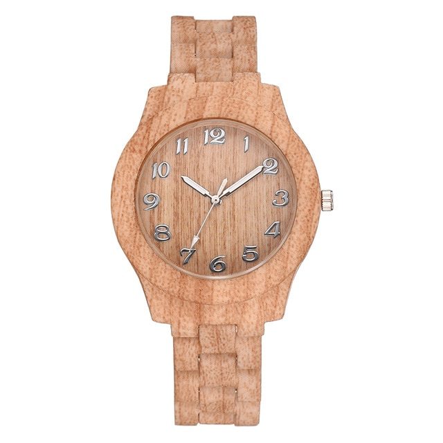 New imitation wood shell coconut shell watch