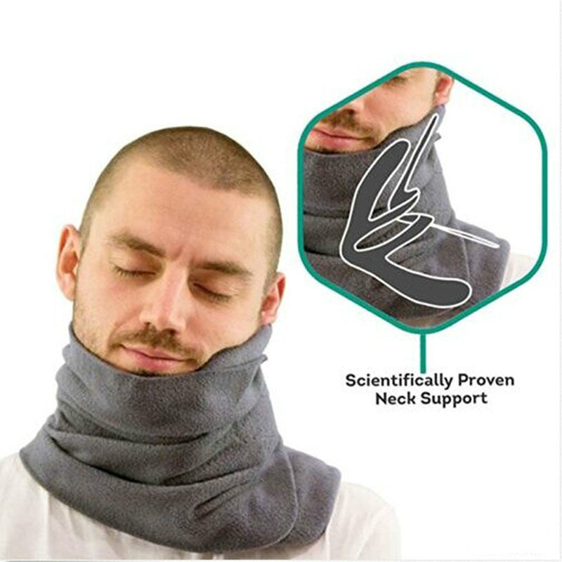 Ultra Soft Neck Support Aircraft Travel Pillow Cervical Pillow