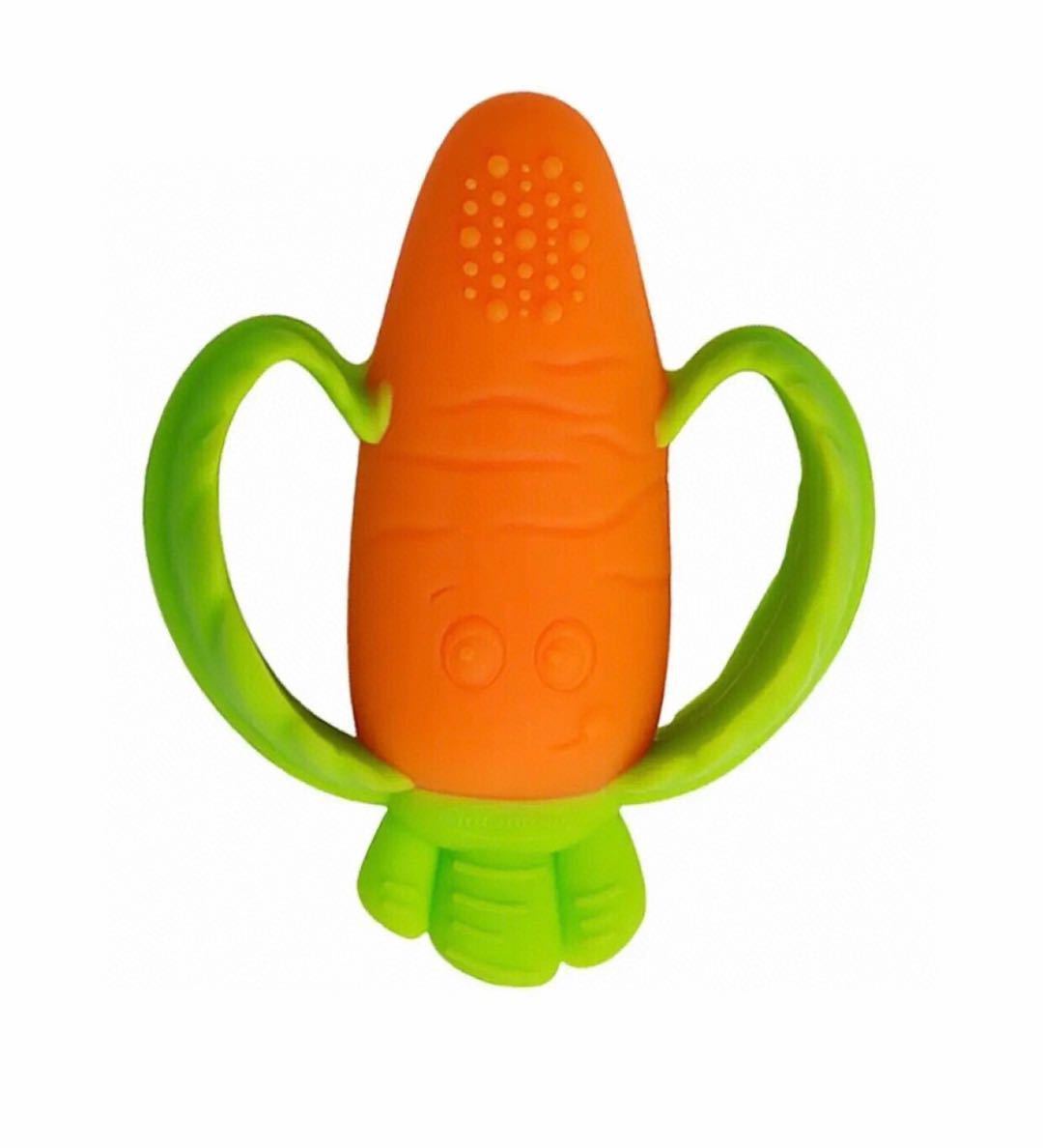 American Infantino Baby Tino Carrot Teether Toy
