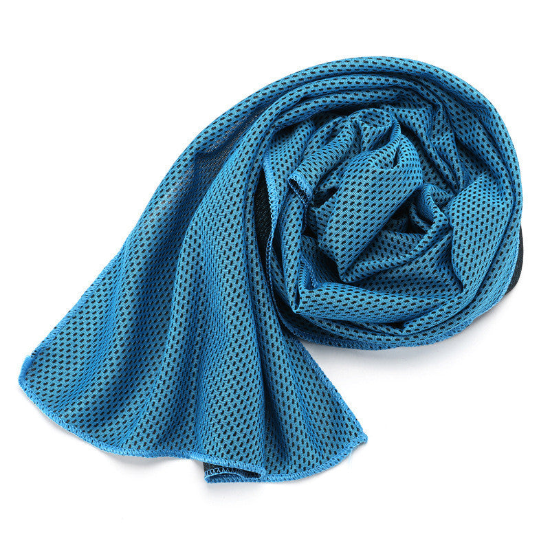 South Korea Cold Towel Outdoor Sports Towel Cooling Heatstroke Prevention Cold Towel Manufacturers Wholesale And Retail Can Be Customized Logo