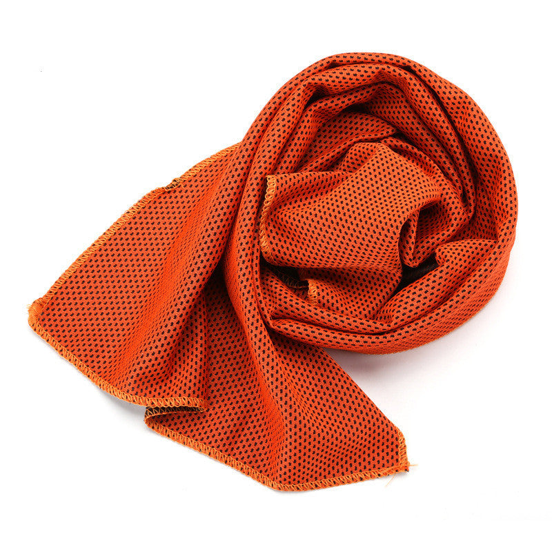 South Korea Cold Towel Outdoor Sports Towel Cooling Heatstroke Prevention Cold Towel Manufacturers Wholesale And Retail Can Be Customized Logo