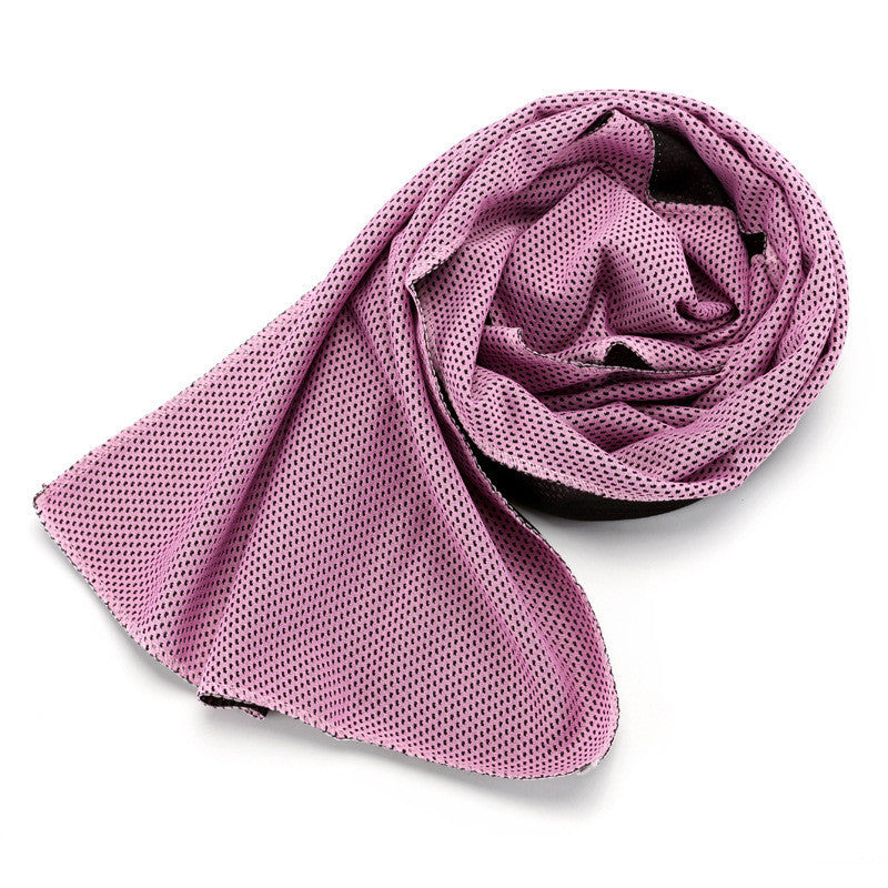 South Korea Cold Towel Outdoor Sports Towel Cooling Heatstroke Prevention Cold Towel Manufacturers Wholesale And Retail Can Be Customized Logo