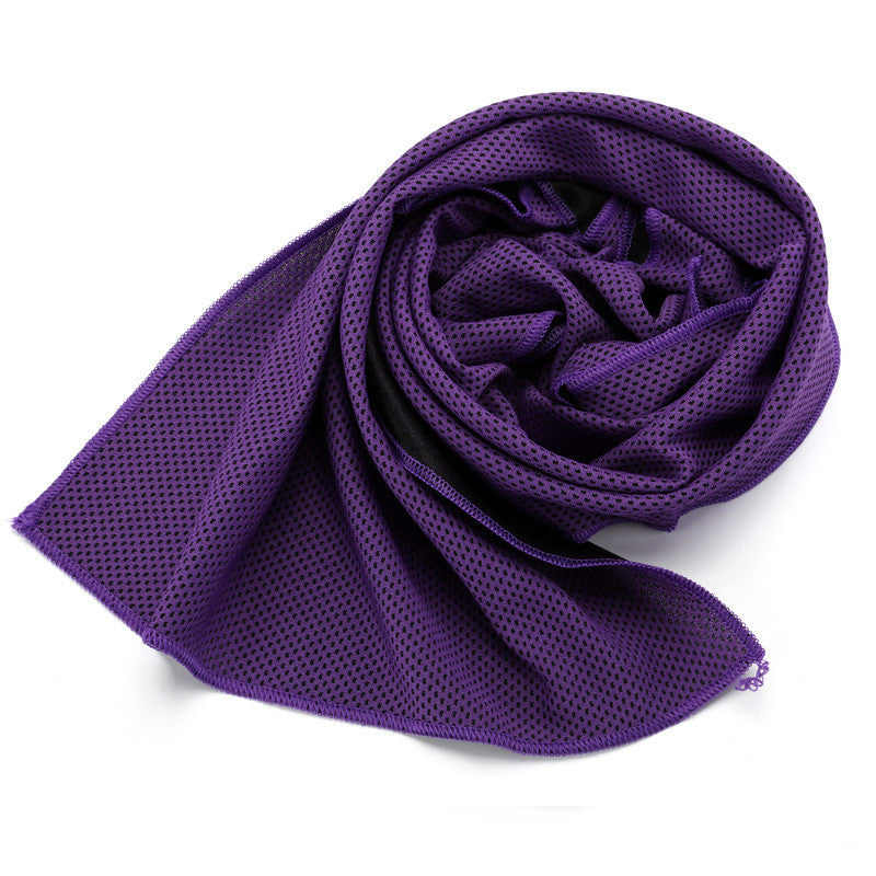 South Korea Cold Towel Outdoor Sports Towel Cooling Heatstroke Prevention Cold Towel Manufacturers Wholesale And Retail Can Be Customized Logo