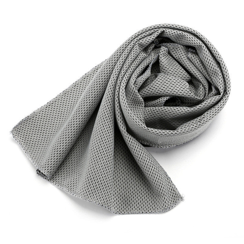 South Korea Cold Towel Outdoor Sports Towel Cooling Heatstroke Prevention Cold Towel Manufacturers Wholesale And Retail Can Be Customized Logo