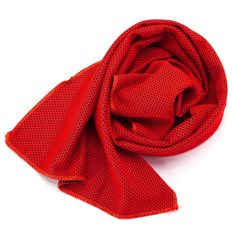 South Korea Cold Towel Outdoor Sports Towel Cooling Heatstroke Prevention Cold Towel Manufacturers Wholesale And Retail Can Be Customized Logo