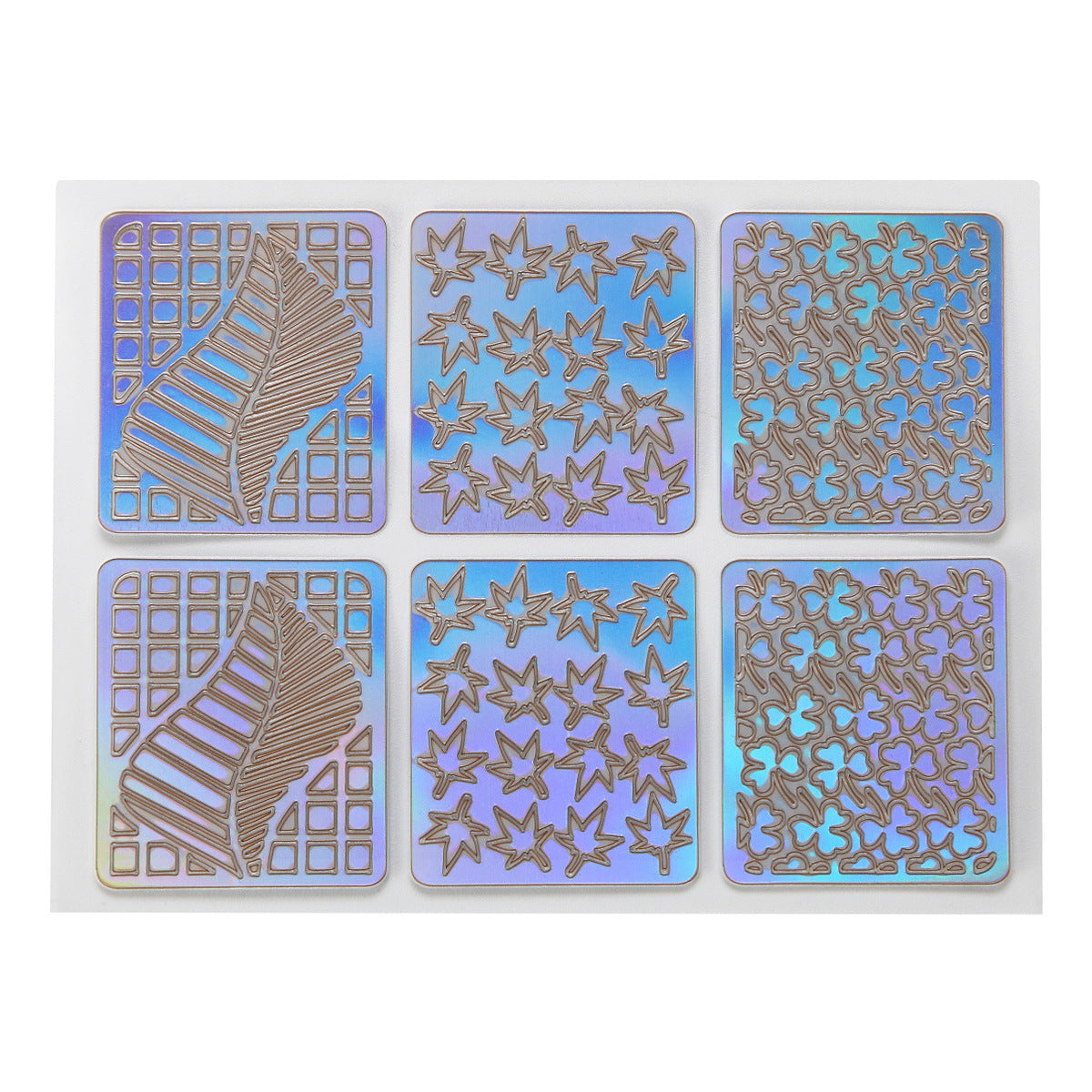 Hollow Printing Template Nail Art Printing Sticker