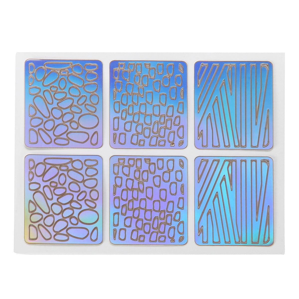 Hollow Printing Template Nail Art Printing Sticker