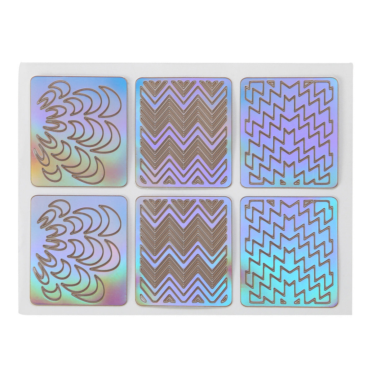 Hollow Printing Template Nail Art Printing Sticker
