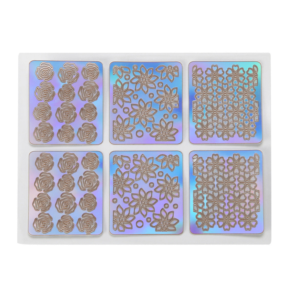 Hollow Printing Template Nail Art Printing Sticker