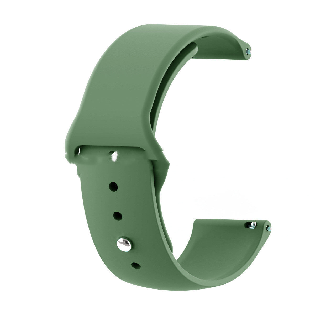 Silicone Strap 22mm Universal Reverse Buckle Strap