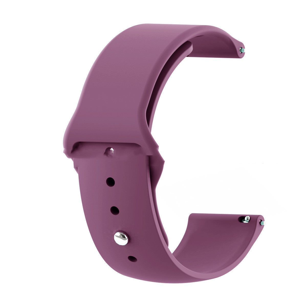 Silicone Strap 22mm Universal Reverse Buckle Strap