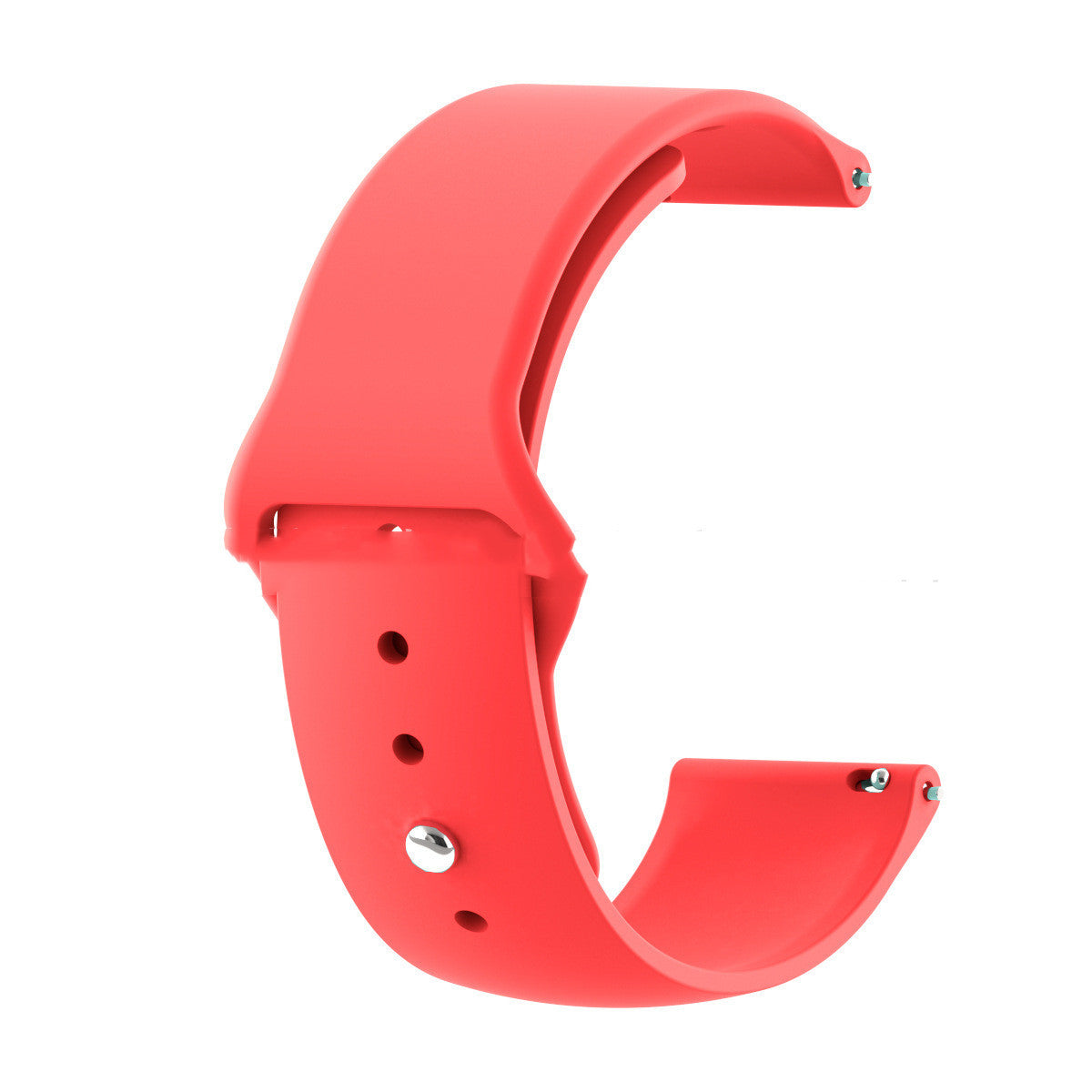 Silicone Strap 22mm Universal Reverse Buckle Strap