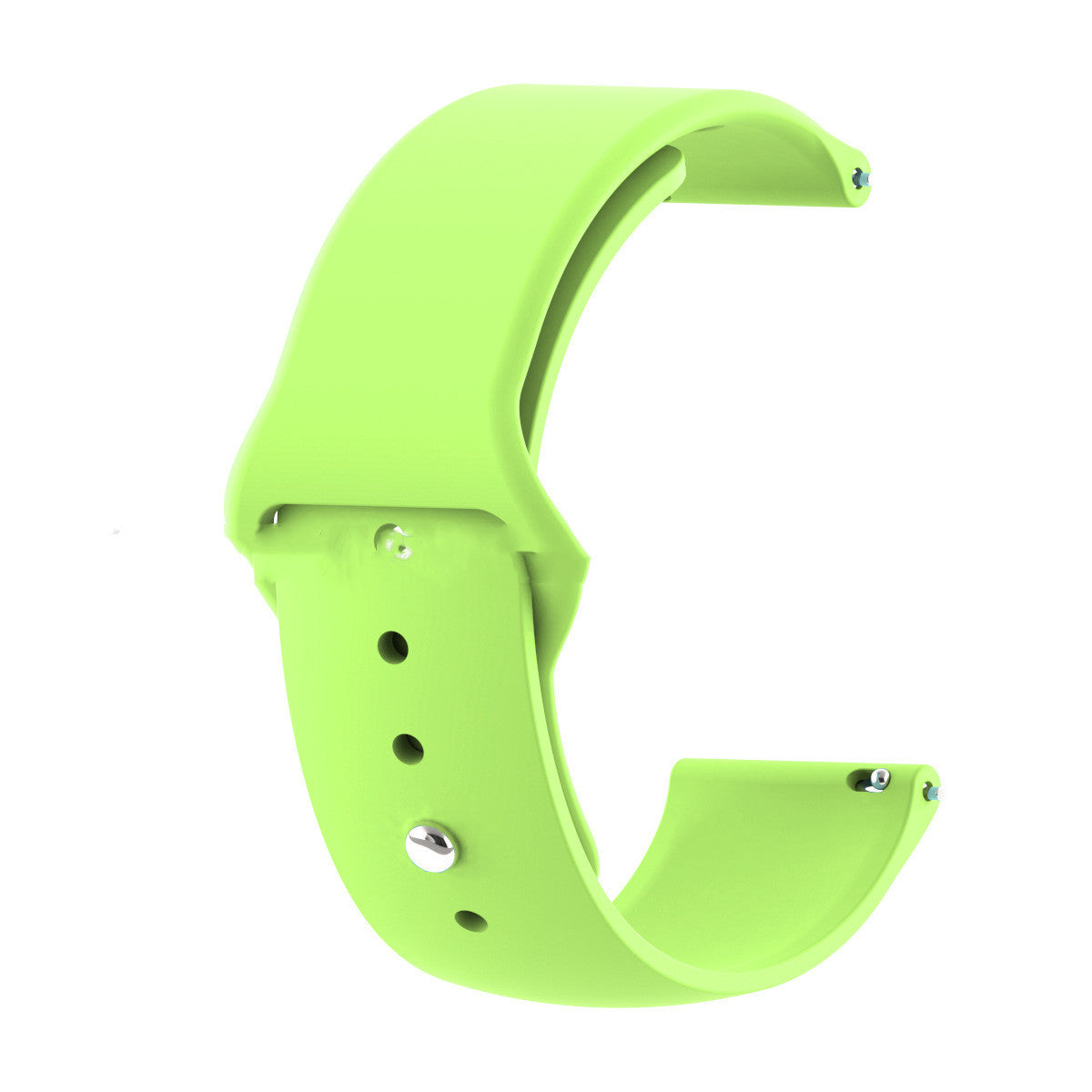Silicone Strap 22mm Universal Reverse Buckle Strap