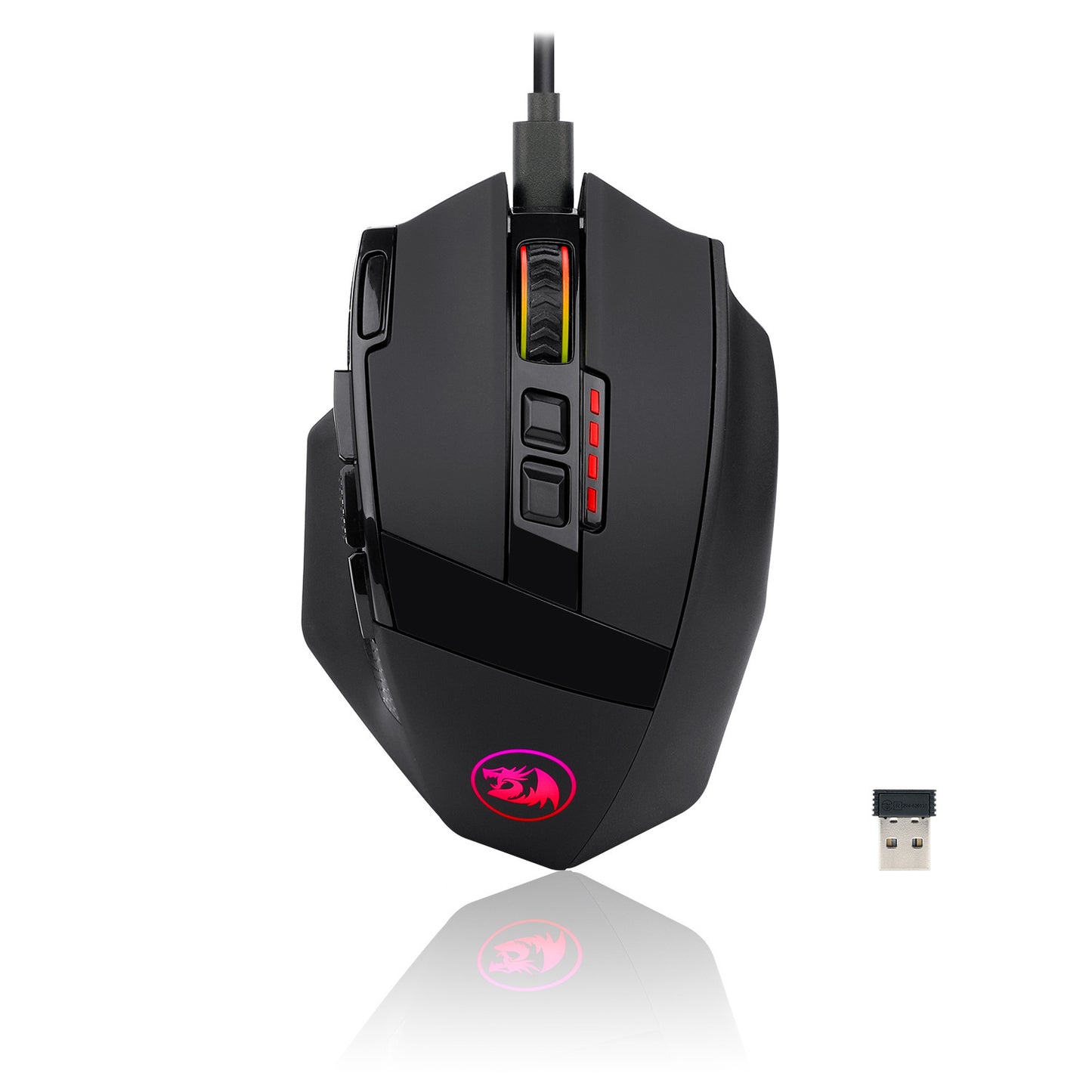 Redragon Red Dragon M801P Gaming Mouse Wired And Wireless