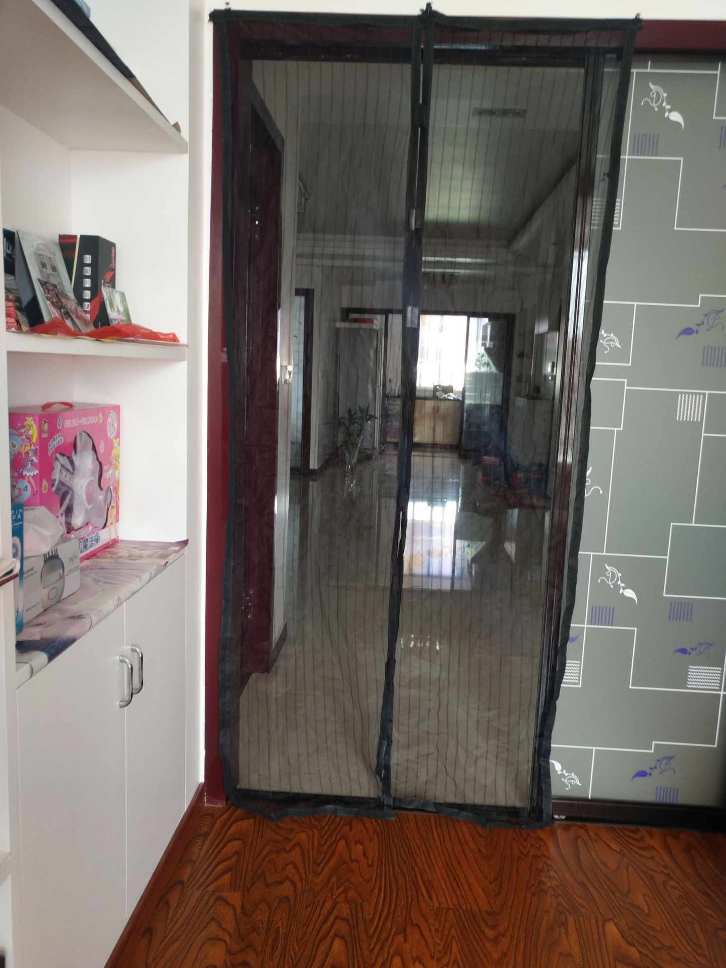 Magnetic Door Netting Curtains Mesh