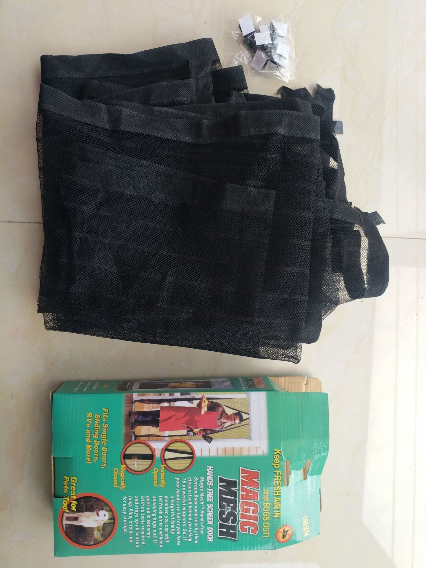 Magnetic Door Netting Curtains Mesh