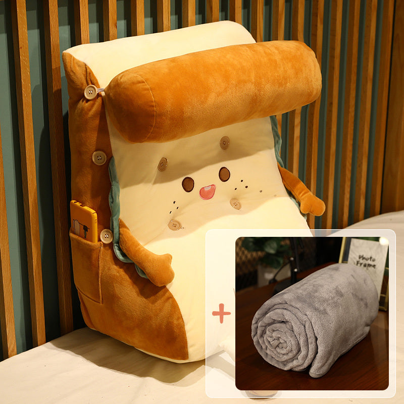 Student Female Backrest Cushion Dormitory Backrest Pillow
