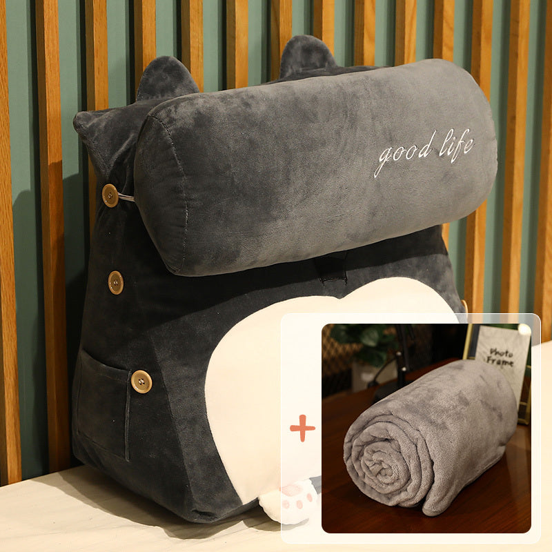 Student Female Backrest Cushion Dormitory Backrest Pillow