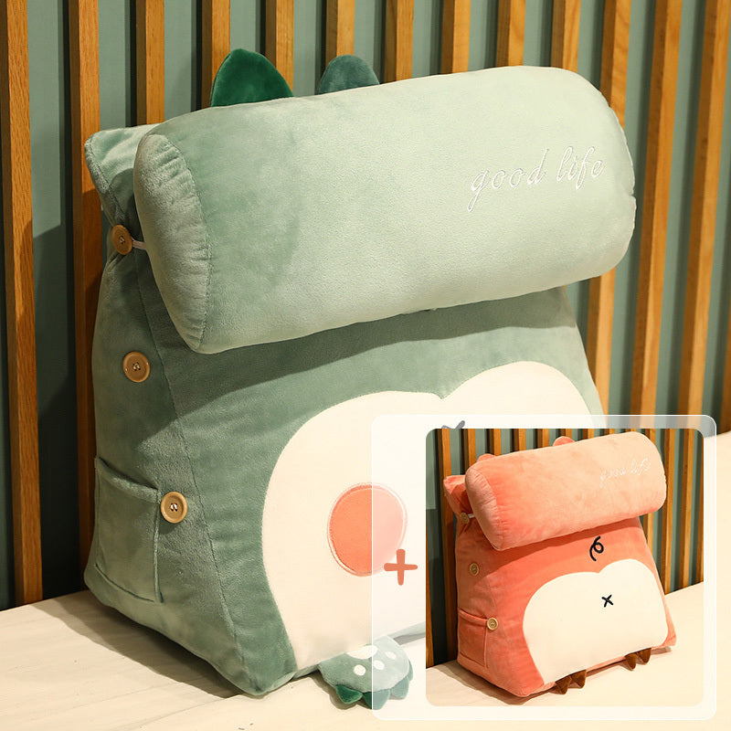 Student Female Backrest Cushion Dormitory Backrest Pillow