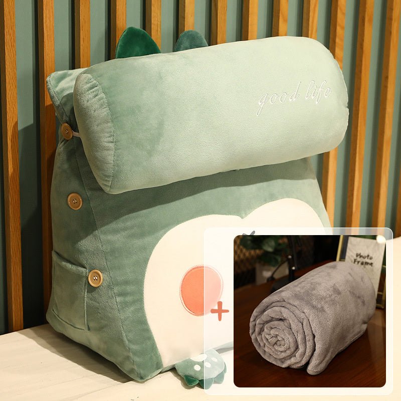 Student Female Backrest Cushion Dormitory Backrest Pillow