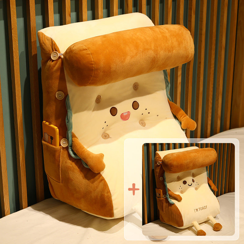Student Female Backrest Cushion Dormitory Backrest Pillow