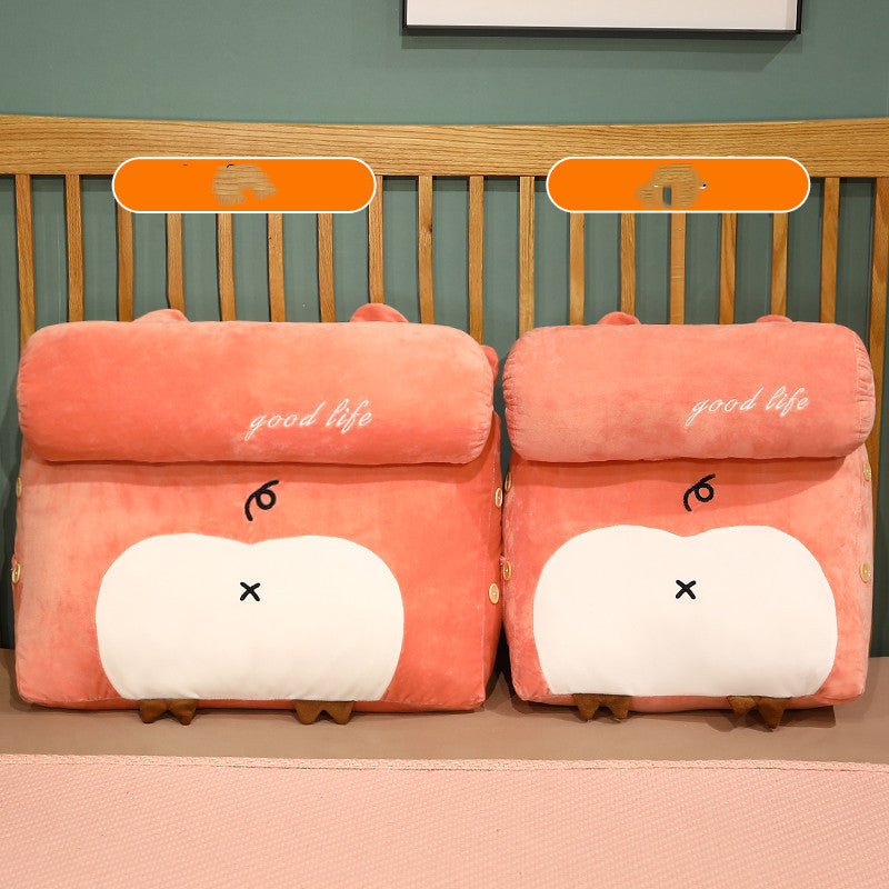 Student Female Backrest Cushion Dormitory Backrest Pillow