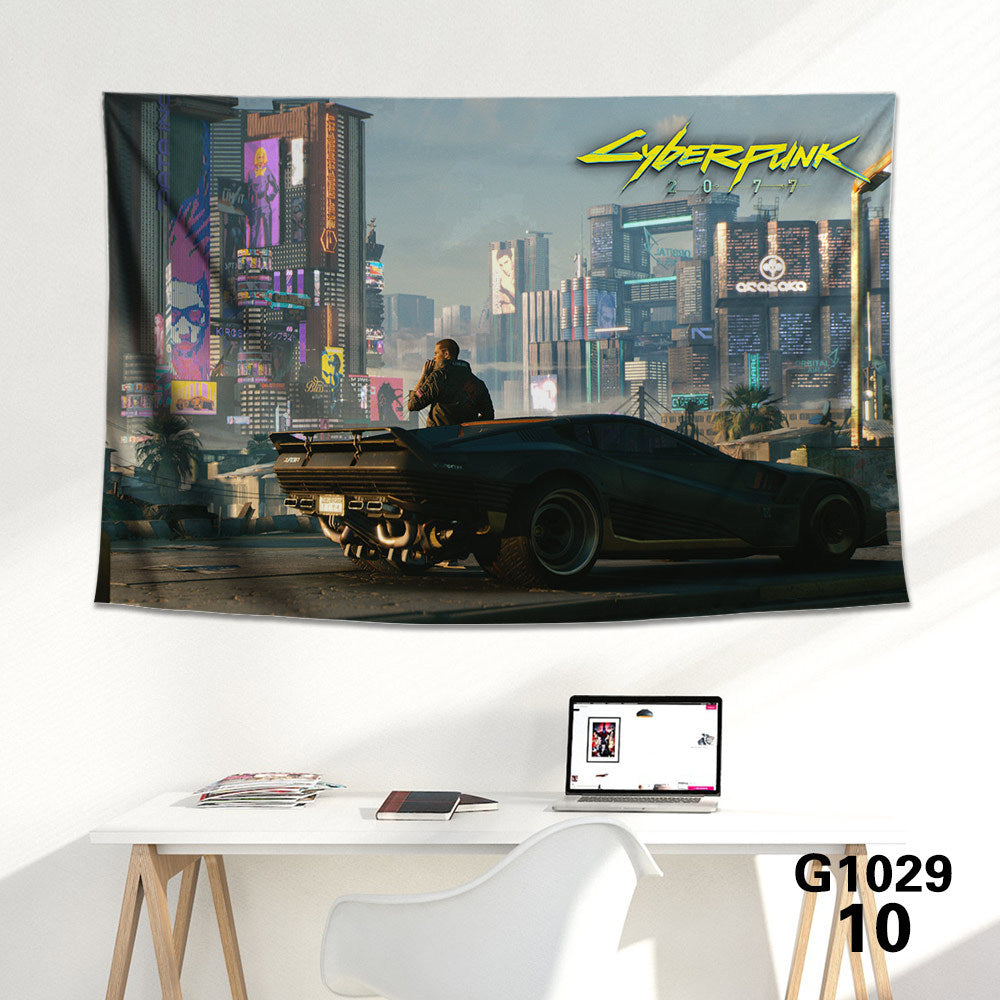 Game background cloth tapestry wall cloth tapestry decoration canvas