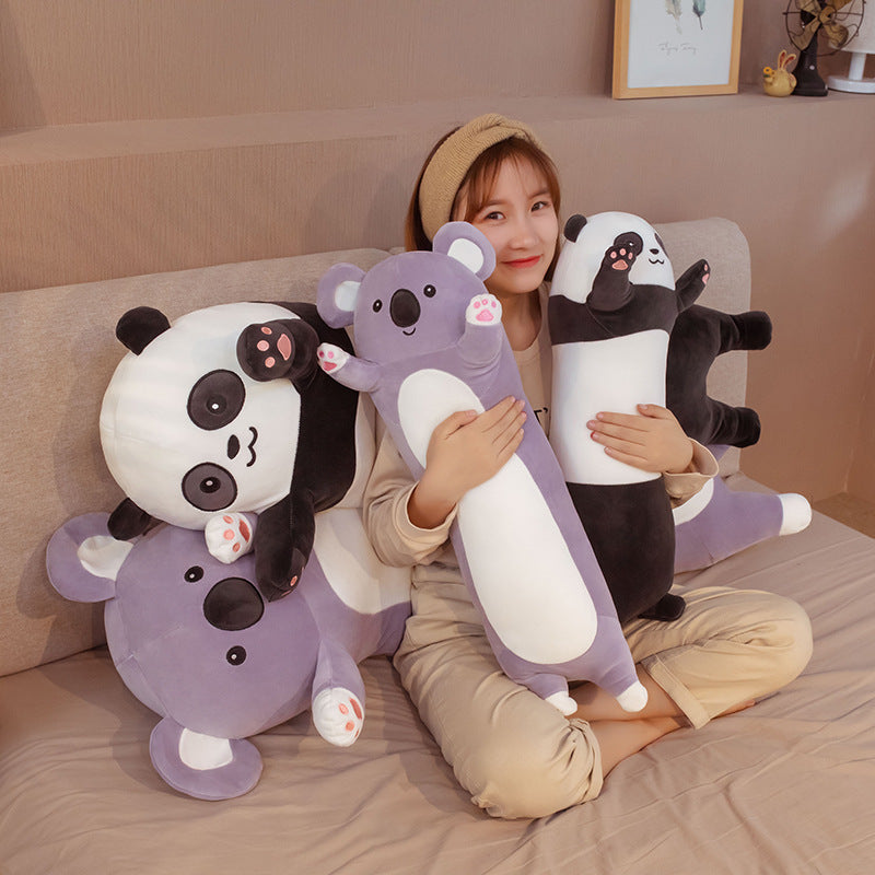 Plush long pillow