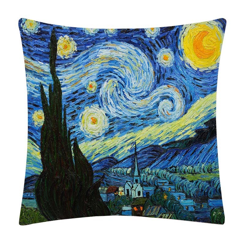 Painted cartoon pillowcase