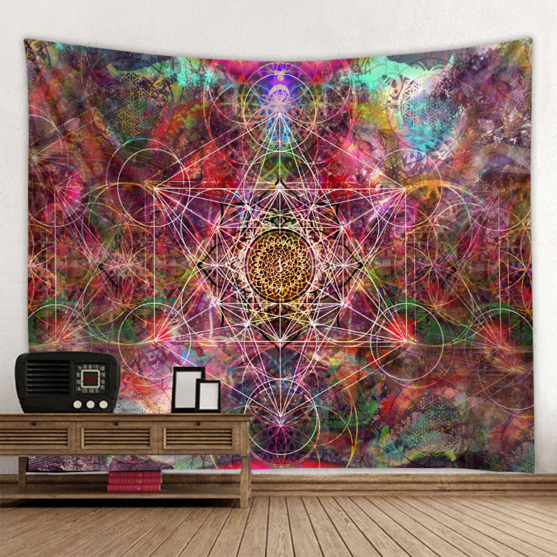 Individualized theme background cloth ins hanging cloth