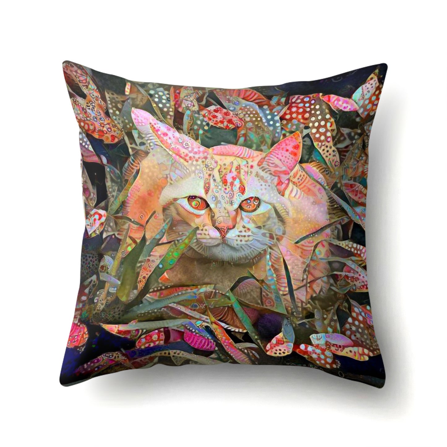 Leather velvet pillowcase