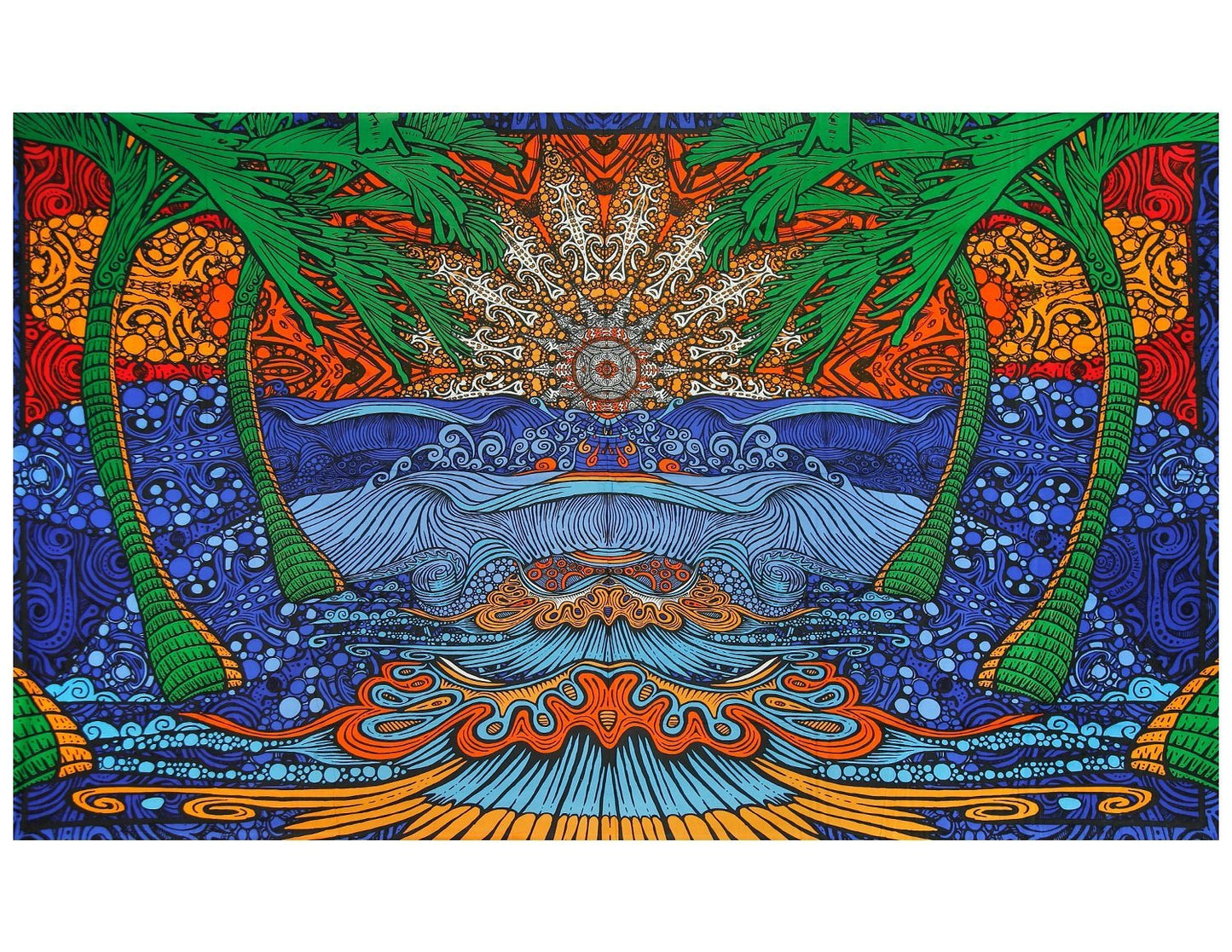 Printed tapestry