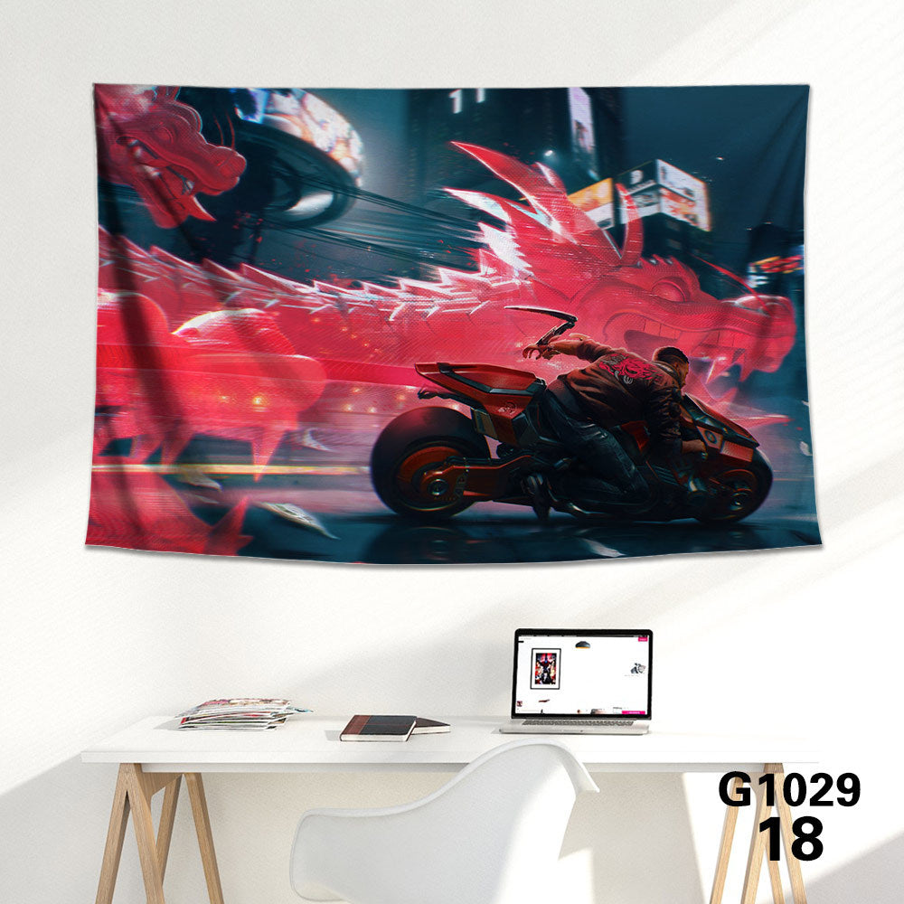 Game background cloth tapestry wall cloth tapestry decoration canvas