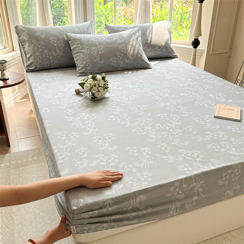 Pure Cotton Crash Fitted Sheet Thickened