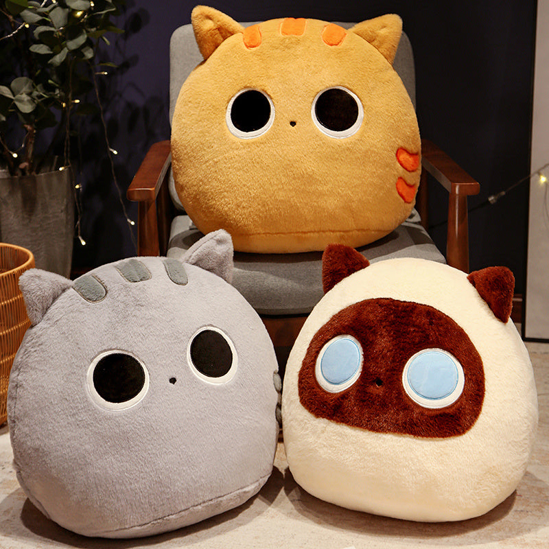 Japanese Sofa With Cat Doll And Cute Animal Pillow At The Waist