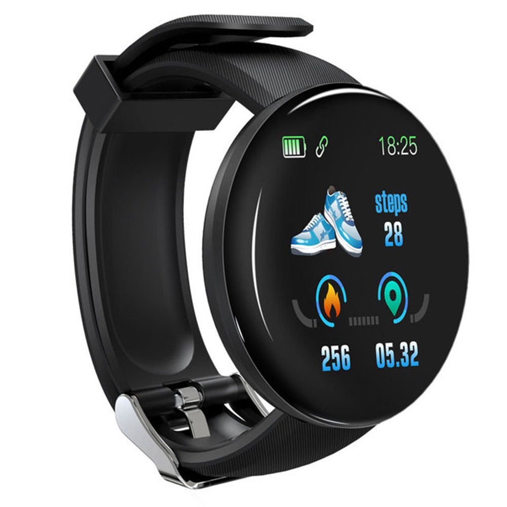 D18 Round Smart Bracelet Color Screen Sports Pedometer Sleep