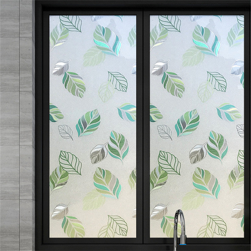 Window Cover Stained Waterproof Glass Foil Window Sticker