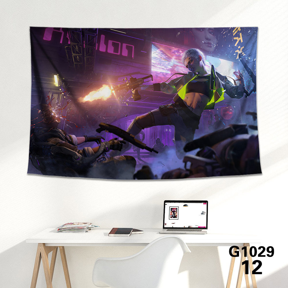 Game background cloth tapestry wall cloth tapestry decoration canvas