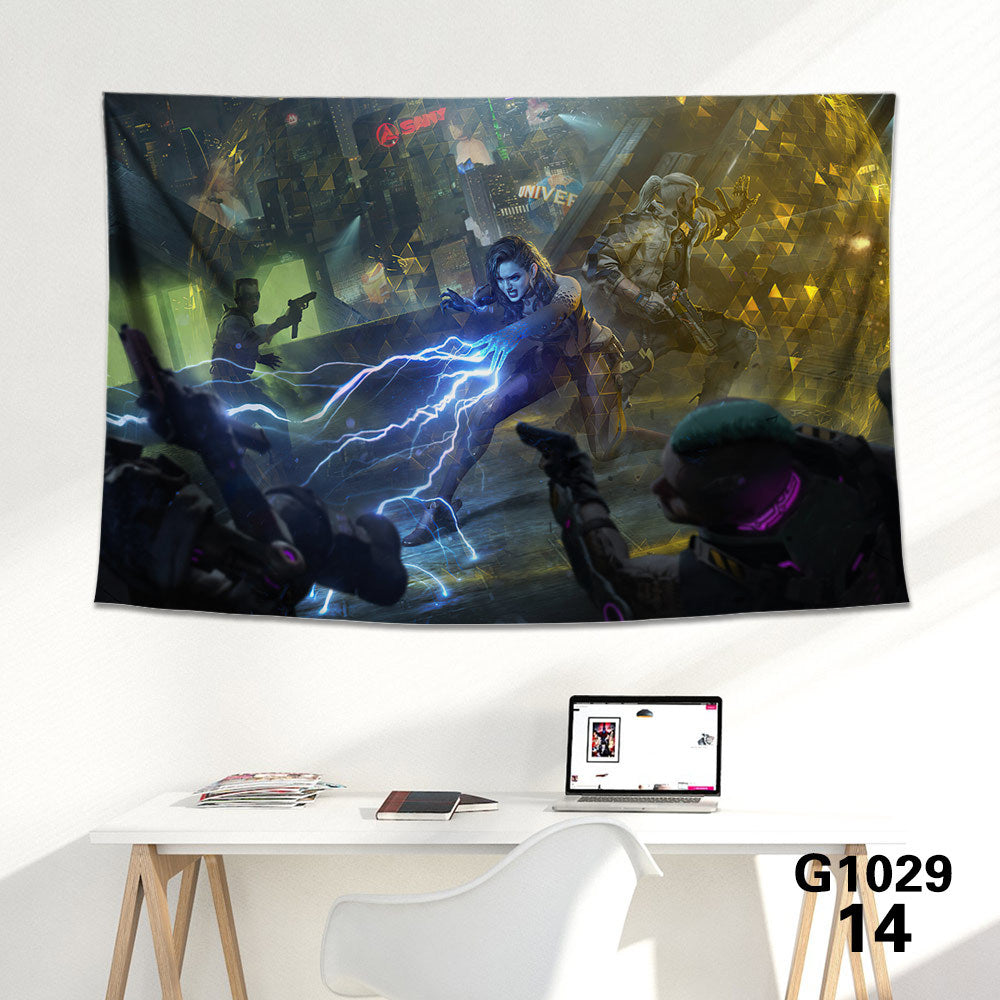 Game background cloth tapestry wall cloth tapestry decoration canvas