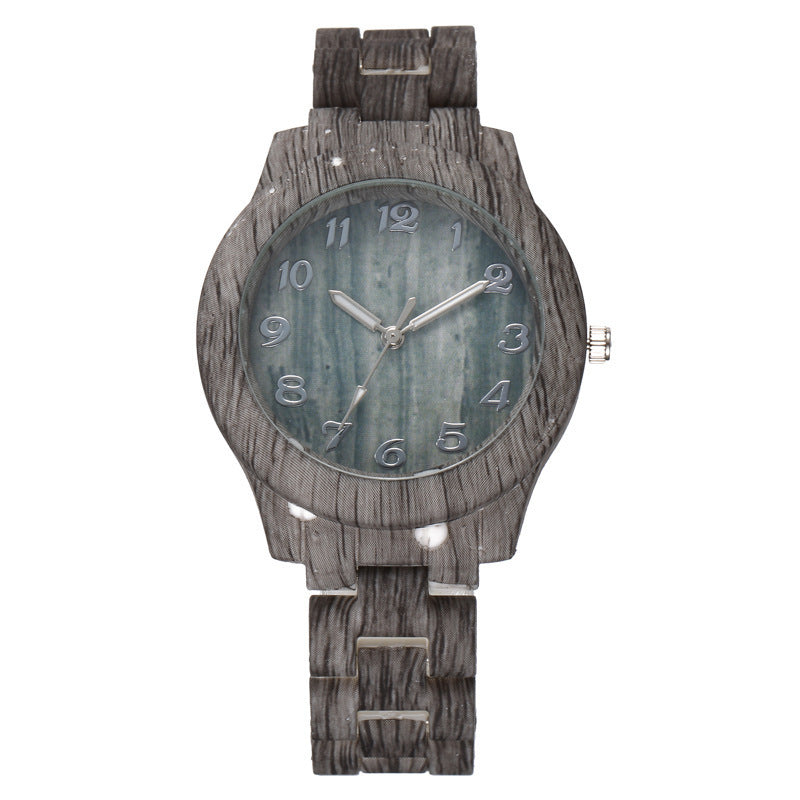 New imitation wood shell coconut shell watch