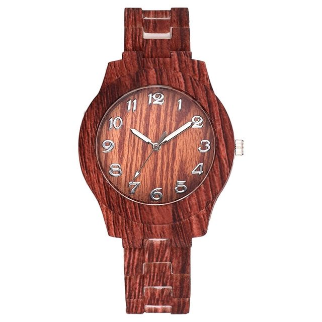 New imitation wood shell coconut shell watch